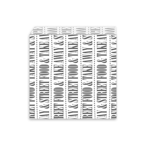 71546 - Papierové vrecko (FSC Mix) nepremastiteľné Street Food 17 x 16 cm [500 ks]