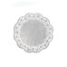 72322 - Dekoračná krajka (PAP) okrúhla biela Ø22cm [100 ks]