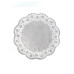 72324 - Dekoračná krajka (PAP) okrúhla biela Ø24cm [100 ks]
