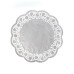 72328 - Dekoračná krajka (PAP) okrúhla biela Ø28cm [100 ks]