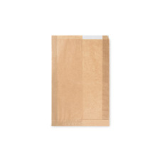 Papierové vrecko (PAP/PP) s okienkom 22+5 x 34 cm [1000 ks]