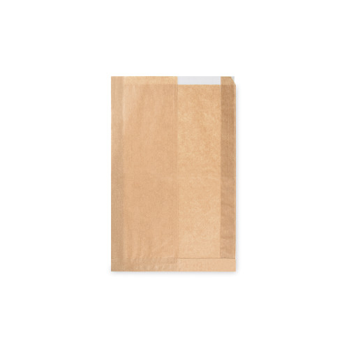 72530 - Papierové vrecko (PAP/PP) s okienkom 22+5 x 34 cm [1000 ks]