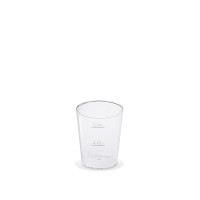 Pohárik kryštál (PS) Ø43mm 2cl/4cl [50 ks]