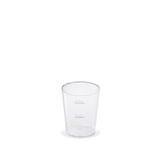 Pohárik kryštál (PS) Ø43mm 2cl/4cl [50 ks]