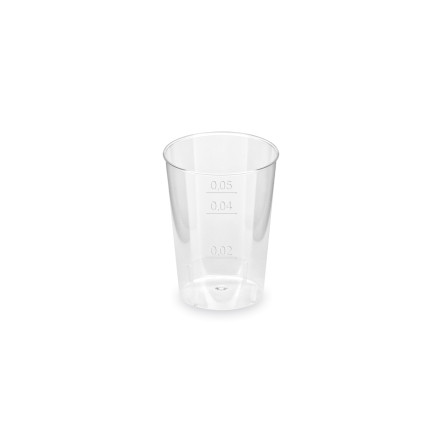 Pohárik kryštál ø44mm 2cl/4cl/5cl