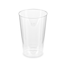 Pohár kryštál (PS) Ø79mm 0,3L [25 ks]