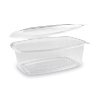 Miska (PP) s viečkom oválna priehľadná 2000ml [25 ks]
