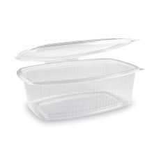 Miska (PP) s viečkom oválna priehľadná 2000ml [25 ks]
