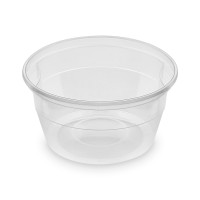 Miska (PP) priehľadná Ø127mm 500ml [50 ks]