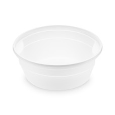 Miska (PP) biela Ø127mm 350ml [50 ks]