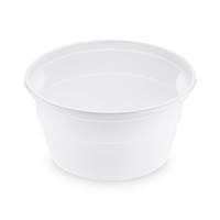 Miska (PP) biela Ø127mm 500ml [50 ks]