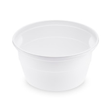 Miska (PP) biela Ø127mm 500ml [50 ks]