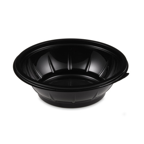 74358 - Šalátová miska (rPET) čierna Ø176mm 500ml [50 ks]
