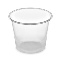 Dressingová miska (PP) Dressingboxx priehľadná Ø70mm 125ml [50 ks]