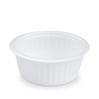 Termo-miska (XPS) biela Ø127mm 340ml [50 ks]