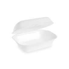 Menu box (XPS) biely 185 x 133 x 75 mm 580ml [125 ks]