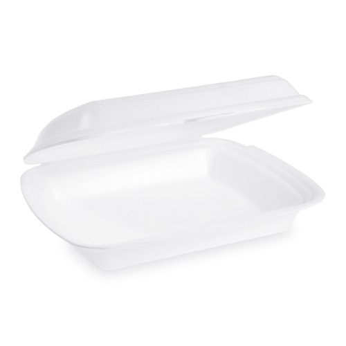 75631 - Menu box (XPS) nedelený biely 241 x 207 x 69 mm  900ml [125 ks]