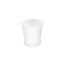 Papierový pohár biely Ø62mm 110ml `XS: 0,08L/4oz` [50 ks]