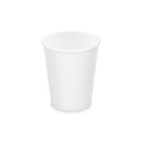 Papierový pohár (PAP FSC Mix/PE) biely Ø80mm 280ml `M: 0,2L/8oz` [50 ks]