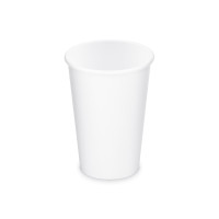 Papierový pohár (PAP FSC Mix/PE) biely Ø80mm 330ml `ML: 0,3L/10oz` [50 ks]