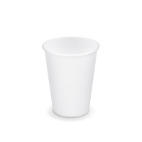 Papierový pohár biely Ø90mm 420ml `L: 0,3L/12oz` [50 ks]