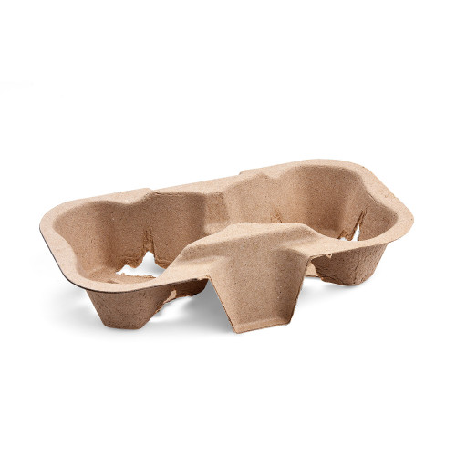 76271 - Podnos (PAP FSC Recycled) na 2 poháre 19 x 11 cm [50 ks]