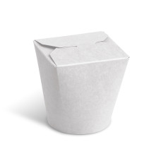 Food box Asia (PAP FSC Mix/PE) biely 750ml/26oz [50 ks]