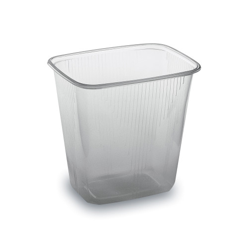 77350 - Miska (PP) hranatá priehľadná 108 x 81 mm 500ml [100 ks]