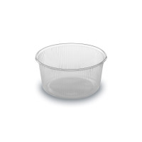 Miska (PP) okrúhla priehľadná Ø101mm 250ml [100 ks]