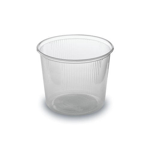 77440 - Miska (PP) okrúhla priehľadná Ø101mm 400ml [100 ks]