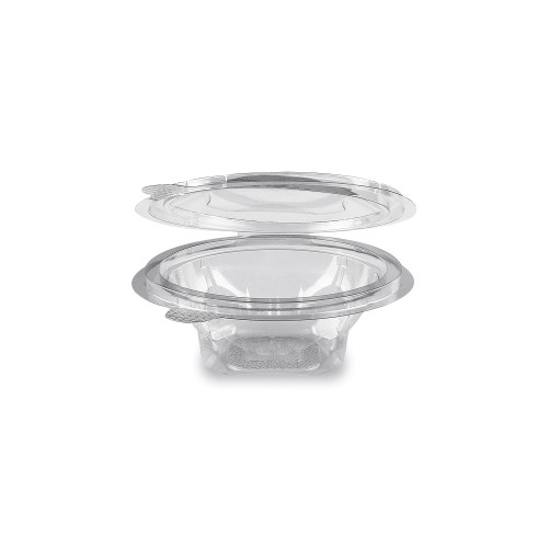 77901 - Miska (rPET) s viečkom okrúhla priehľadná 150ml [50 ks]