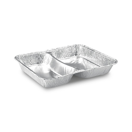 79602 - Menu misa (ALU) 2dielna 227 x 177 x 30 mm 810ml [100 ks]