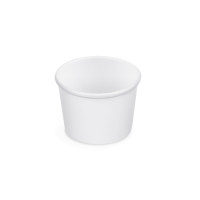 Papierová miska (PAP/PE) biela Ø90mm 250ml [50 ks]