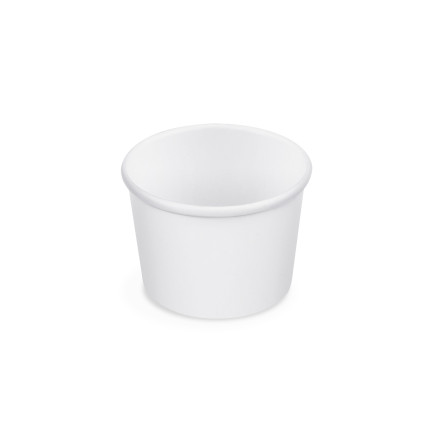 Papierová miska biela ø90mm 250ml
