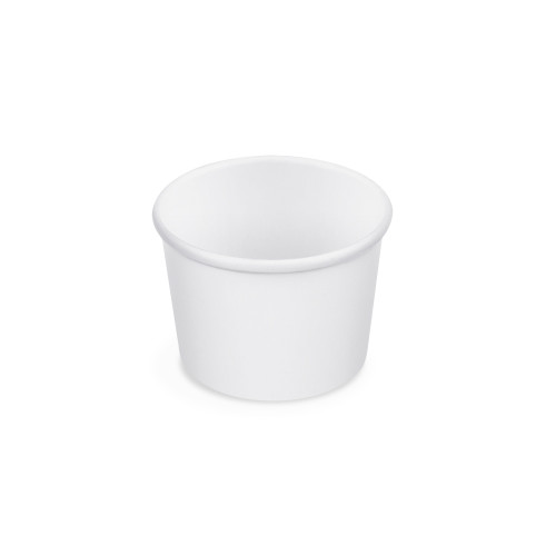 79925 - Papierová miska (PAP/PE) biela Ø90mm 250ml [50 ks]
