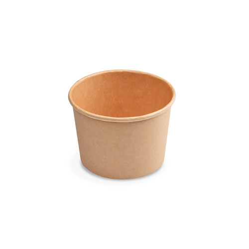 79926 - Papierová miska (PAP/PE) kraft Ø90mm 250ml [50 ks]