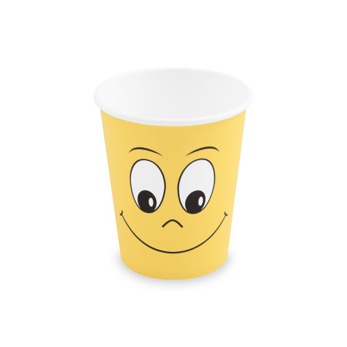 82673 - Papierový pohár Smile Ø80mm 280ml `M: 0,2L/8oz` [10 ks]
