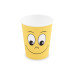 82674 - Papierový pohár Smile Ø80mm 280ml `M: 0,2L/8oz` [50 ks]