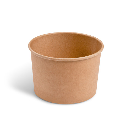 83005 - Papierová miska (PAP/PE) kraft Ø110mm 475ml [50 ks]