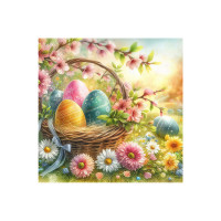 Obrúsok (PAP FSC Mix) 3vrstvý Veľká noc 33 x 33 cm [20 ks]