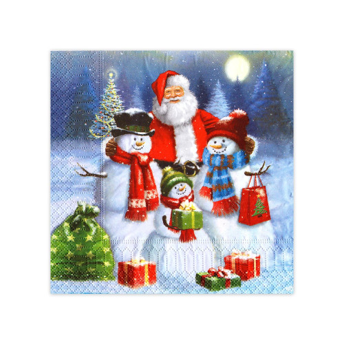 84120 - Obrúsok (PAP FSC Mix) 3vrstvý Vianoce 33 x 33 cm [20 ks]
