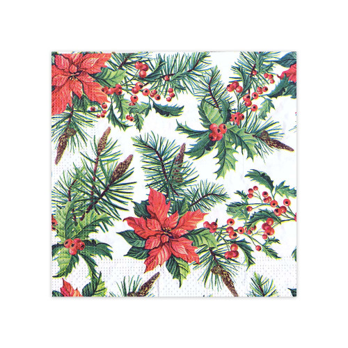 84122 - Obrúsok (PAP FSC Mix) 3vrstvý Vianoce 33 x 33 cm [20 ks]