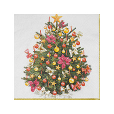 Obrúsok 3vrstvý vianoce 33 x 33 cm