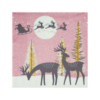 Obrúsok 3vrstvý vianoce 33 x 33 cm