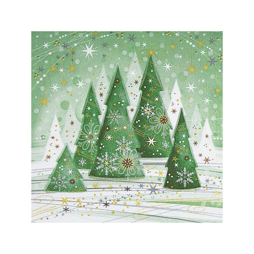 Obrúsok 3vrstvý vianoce 33 x 33 cm