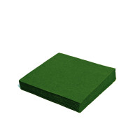 Obrúsok 2vrstvý tmavozelený 33 x 33 cm [50 ks]