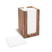89300 - Obrúsok PREMIUM biely 20 x 20 cm v boxe [100 ks]