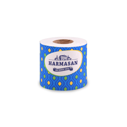 H4100 - Toaletný papier (PAP-Recy) Harmasan 1vrstvý natural  Ø10,5cm 50m 400 útržkov [1 ks]