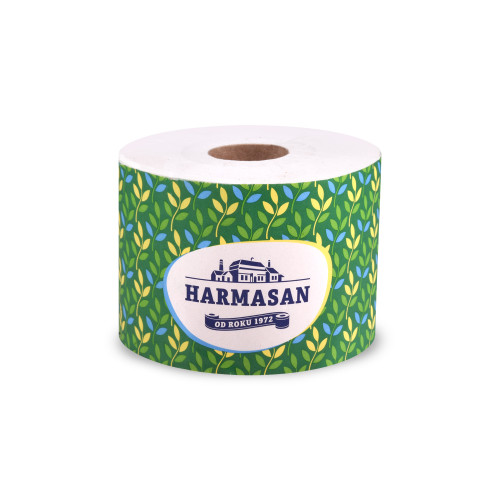 H4202 - Toaletný papier (PAP-Recy) Harmasan Maxima 2vrstvý natural Ø13,2cm 69m 552 útržkov [1 ks]