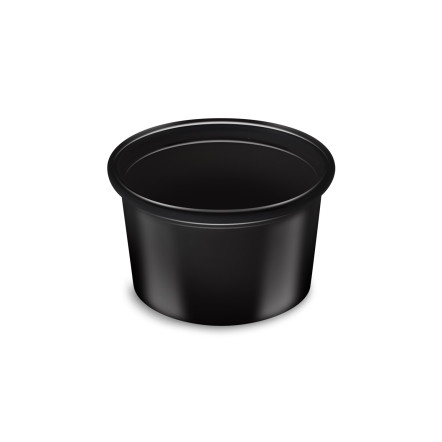 Dressingová miska microboxx čierná ø46mm 30ml